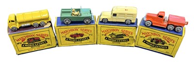 Lot 136 - Four Matchbox Series / Moko Lesney boxed...
