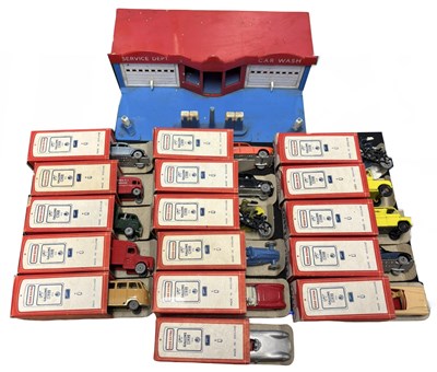 Lot 142 - A group of boxed ESSO model cars, together...