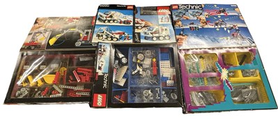 Lot 239 - Three boxed lego Technic sets, to include:  -...