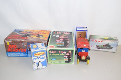 Lot 28 - Mixed Lot: A drumming monkey, a Red Blaster...