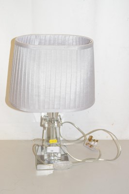Lot 38 - A Dunelm table lamp