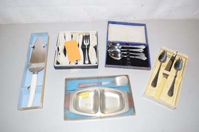 Lot 49 - A quantity of various boxed cutlery