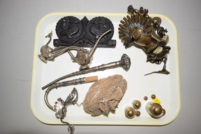 Lot 55 - Mixed Lot: Novelty opium pipes, Desert Rose...