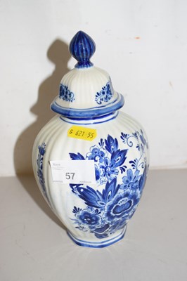 Lot 57 - A 20th Century Delft vase
