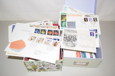 Lot 67 - Two boxes of mainly British first day covers...