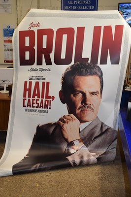 Lot 69 - A massive double sided film poster for Hail...