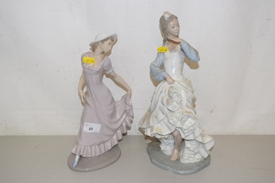 Lot 80 - Two Nao figures of dancers