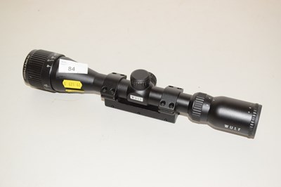 Lot 84 - A Wulf Fireball 3-9 X40AO rifle scope