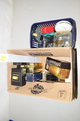 Lot 86 - A box of various assorted perfume