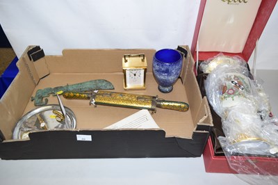 Lot 89 - Mixed Lot: A Spode commemorative chalis for...