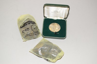 Lot 103 - A John Pinches Zodiac medallion together with...