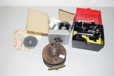 Lot 127 - Mixed Lot: A Mitchell fishing reel, a Black...