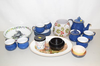 Lot 138 - A quantity of Denby tea wares together with...