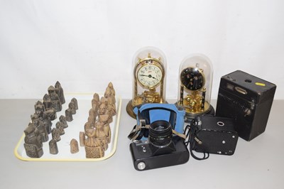 Lot 157 - A reproduction resin chess set