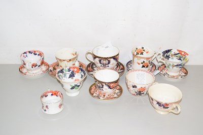 Lot 164 - A range of various 19th Century tea wares to...