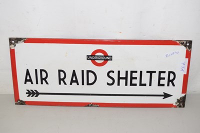 Lot 77A - A small London Underground Air Raid Shelter...
