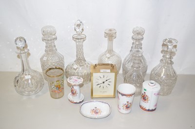 Lot 209 - A group of various 19th Century clear glass...
