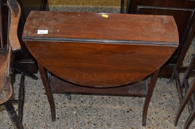Lot 293 - An Edwardian mahogany Sutherland table