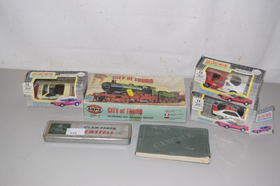 Lot 515 - Airfix model train, model cars and other items