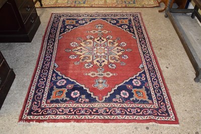 Lot 339 - A 20th Century Turkish wool floor rug with...