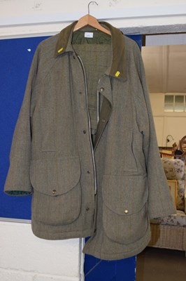 Lot 213 - A gents Tweed shooting jacket and plus fours