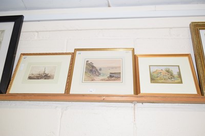 Lot 218 - W H Dyer The Bathing Cove, Torquay,...