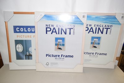 Lot 666 - Three picture frames, as new