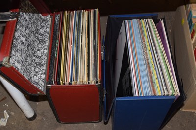Lot 676 - Two boxes of assorted LP's