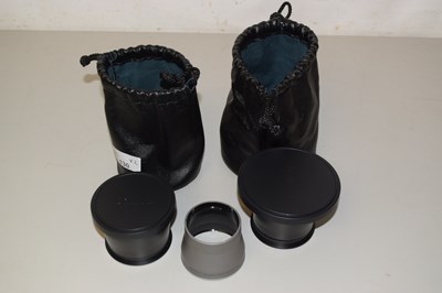 Lot 130 - A Canon teleconverter TC-DC58N 1.75X and a...