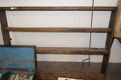 Lot 691 - Wall mounted bookshelves