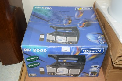 Lot 723 - A Watson PH8000 turntable