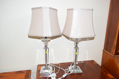 Lot 732 - Pair of table lamps