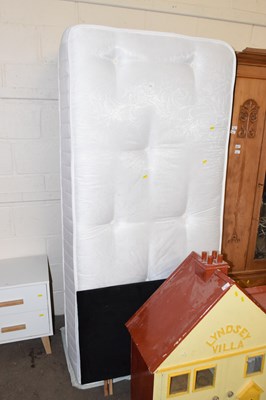 Lot 739 - A single bed and headboard