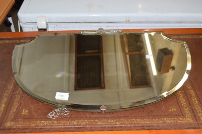 Lot 742 - Over mantel mirror