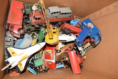 Lot 757 - Assorted model cars, trucks etc, play worn