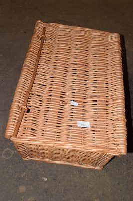 Lot 761 - Wicker picnic hamper