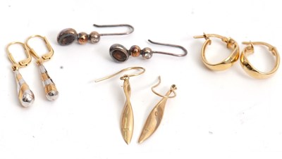 Lot 140 - Four pairs of earrings: to include a pair of...