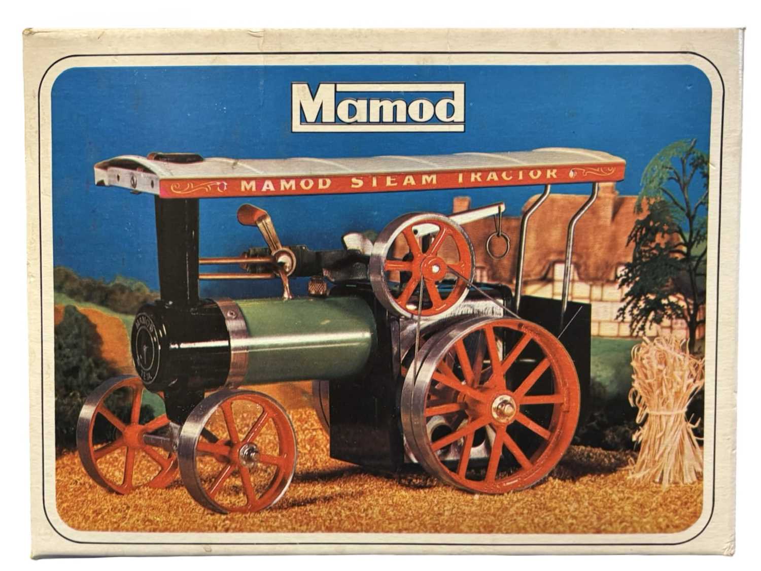 Lot 33 - A boxed Mamod TE1 steam tractor