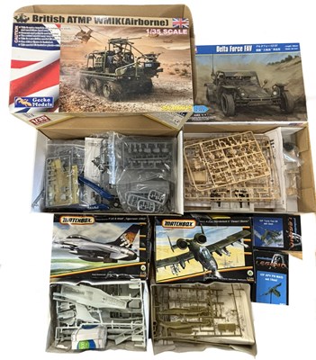 Lot 231 - A collection of boxed building kits, to...