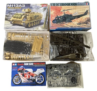 Lot 232 - Three boxed building kits, to include: -...