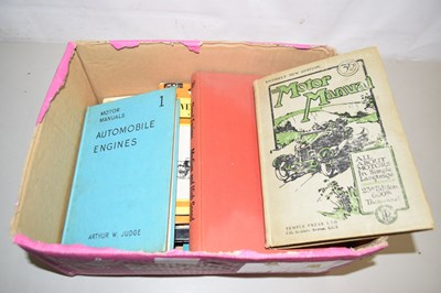 Lot 41 - Box of various motor related books