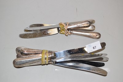 Lot 67 - Quantity of various steel bladed knives