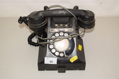 Lot 68 - Vintage Bakelite telephone