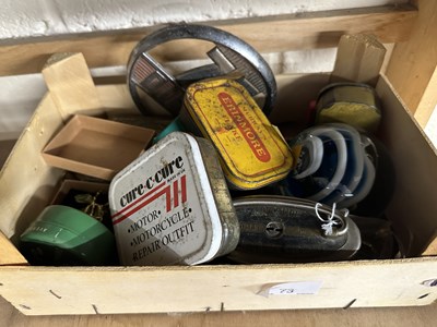 Lot 73 - A box of various mixed items to include...