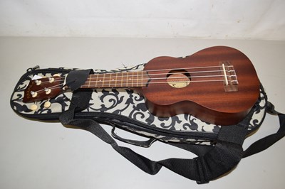 Lot 83 - A Makala ukulele and travel bag