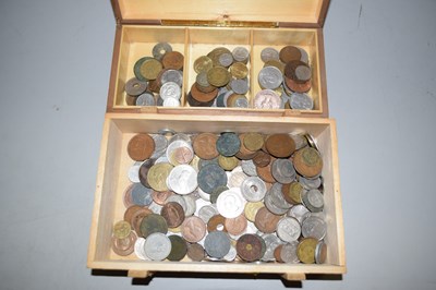 Lot 94 - Two boxes of various world coinage