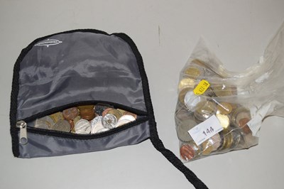Lot 144 - Mixed Lot: Various circulated foreign coinage