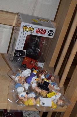 Lot 531 - Funko Pop Star Wars figure "BB-9E" together...