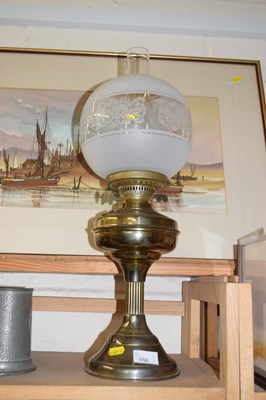 Lot 556 - Copper oil lamp