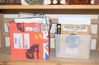 Lot 564 - Two small boxes of single records